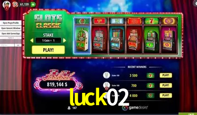 Descubra o Mundo do Cassino Online com luck02